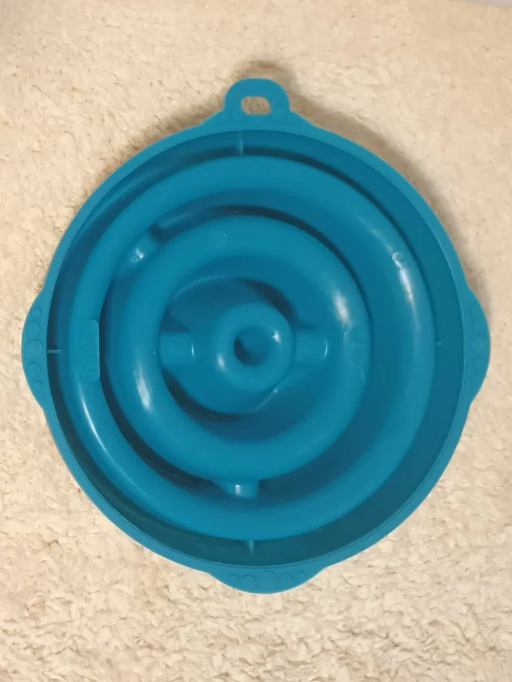 NWT ~ Outward Hound Fun Feeder Slo Bowl – Medium 2‑Cup Capacity, Turquoise Color